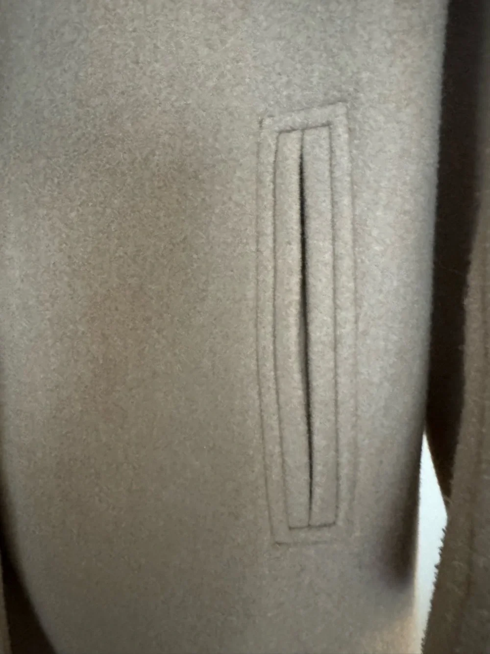 Zara Camel Single-Breasted Coat - Picture 7 of 7